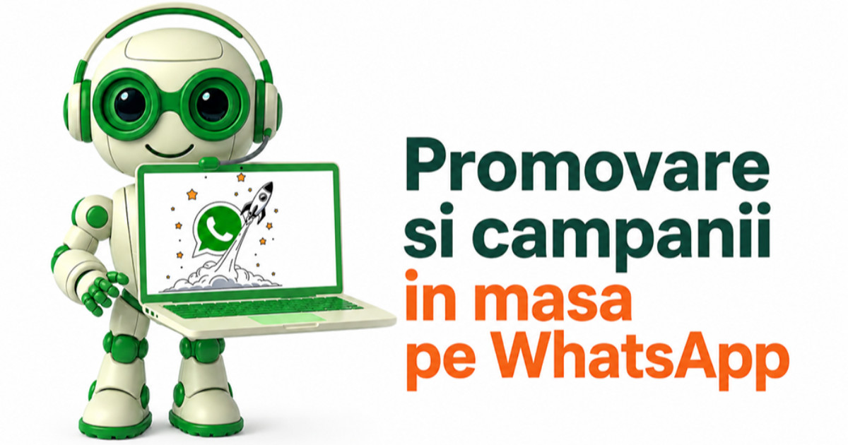Trimitere mesaje promotionale WhatsApp: ghid pentru afaceri