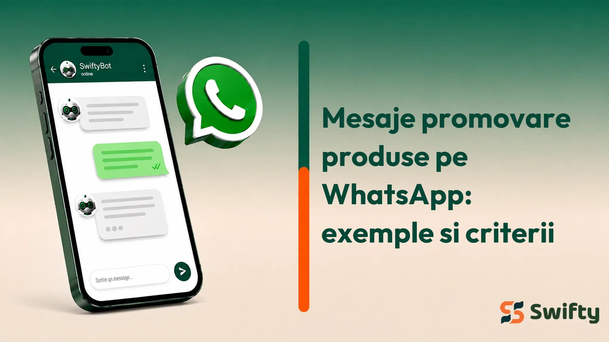 Mesaje promovare produse pe WhatsApp: exemple si criterii