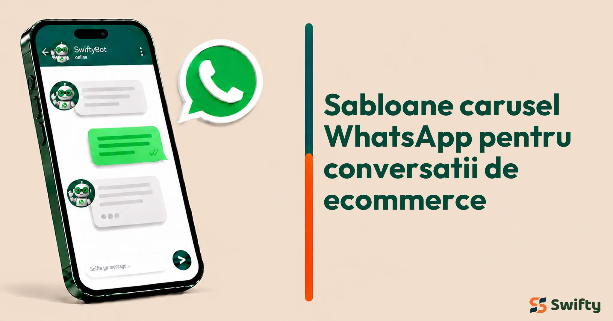 Sabloane carusel WhatsApp pentru conversatii de ecommerce